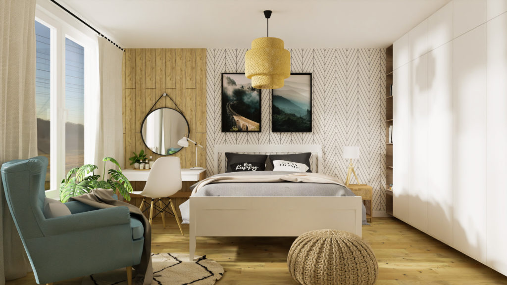 Styl skandynawski - Projektowanie wnętrz Lublin