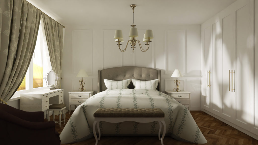 Projekt wnętrza w stylu klasycznym - Alfa Styl Lublin