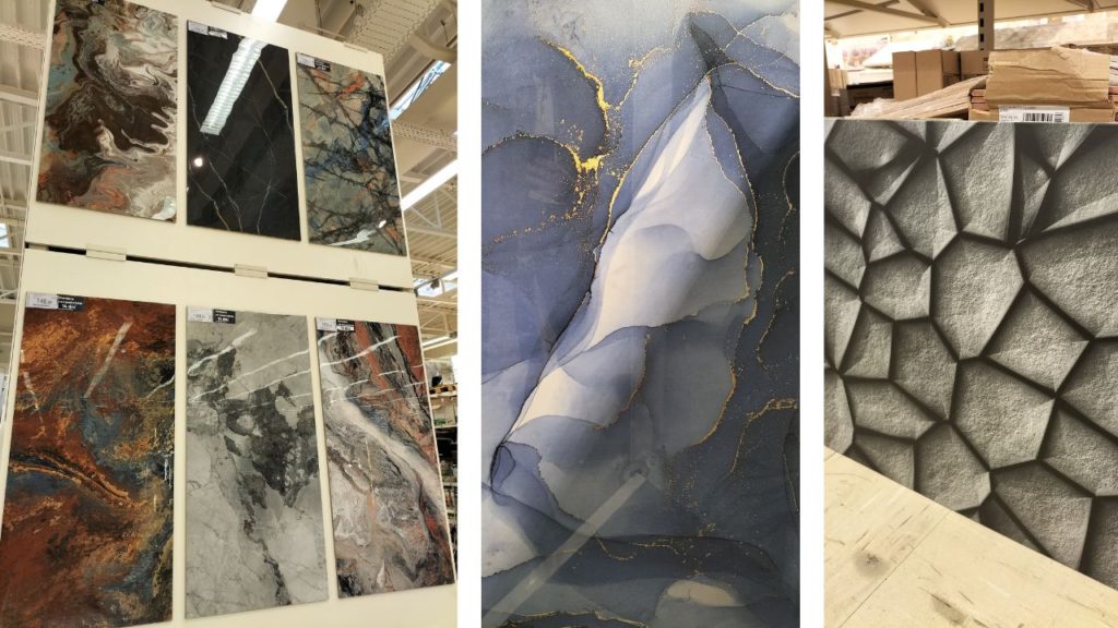 Płytki - motywy artystyczne inspirowane naturą