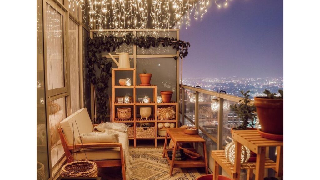 Aranżacja balkonu - na przytulne wieczory