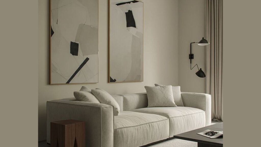 Dekoracje do salonu - minimalistycznie