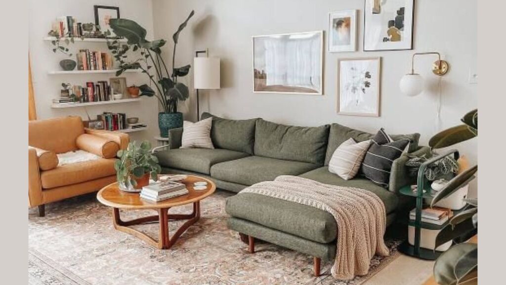 Dekoracje do salonu - skandynawsko