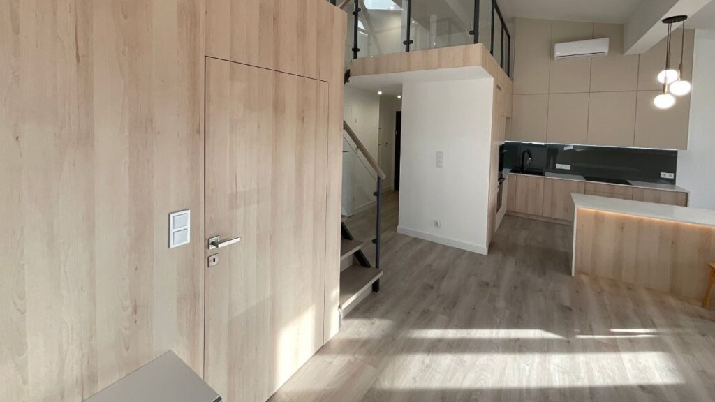 Drzwi wewnętrzne - drzwi wyłożone fornirem