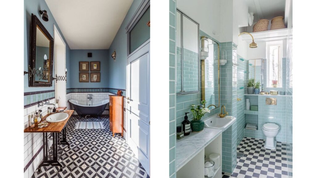 Remont łazienki inspiracje - jasna łazienka