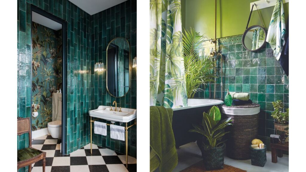 Remont łazienki inspiracje - łazienka w kolorze