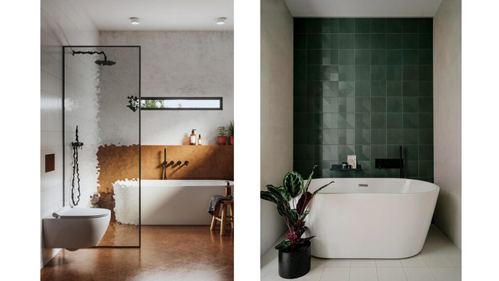 Remont łazienki inspiracje - minimalistyczna łazienka.