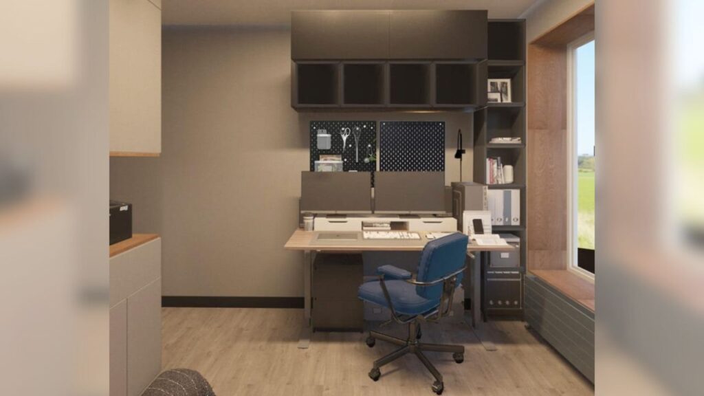 Gabinet w domu- meble i organizacja