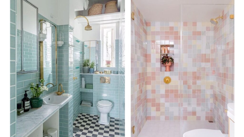 Kolory ścian - łazienka