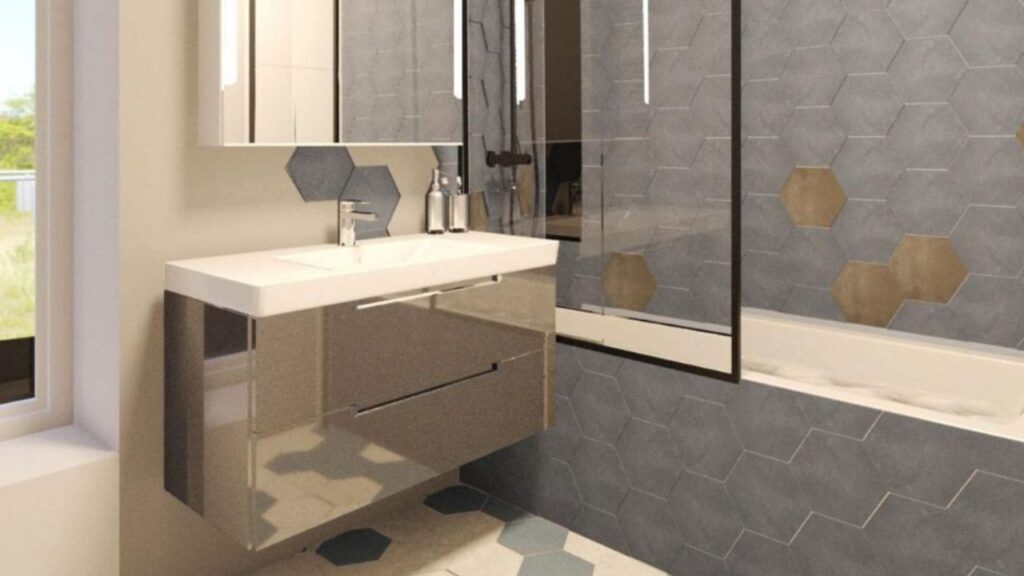 Nowoczesne mieszkania - łazienka