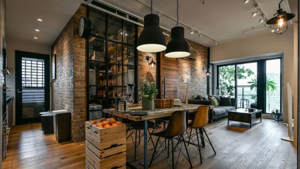 Styl industrialny wnętrza