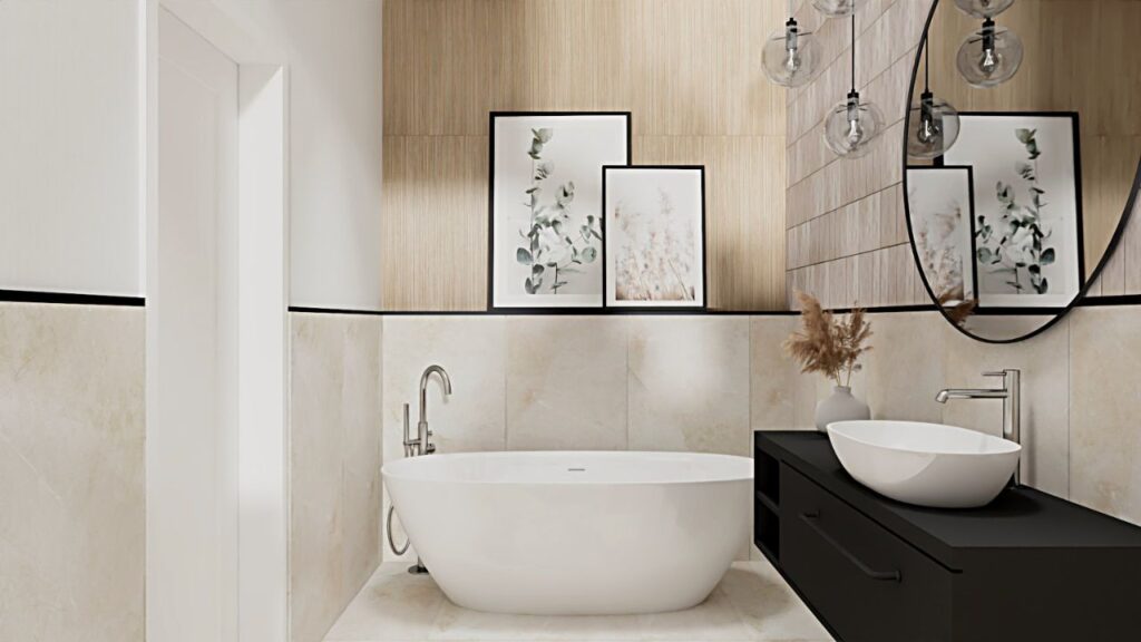 
Alfastyllublin - aranżacja wnętrz-wykończenie mieszkań - wanna wolnostojąca 