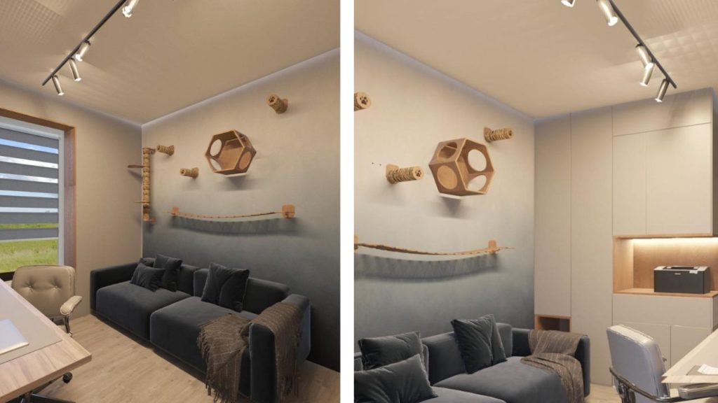 Inspiracje mieszkaniowe - pomysły na dekorację pustej ściany - Dekoracje scienne wiszące