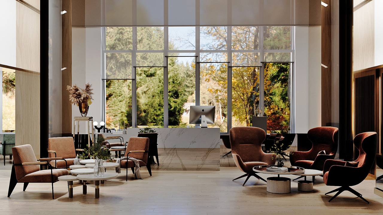 Alfa Styl Portfolio recepcja poczekalnia