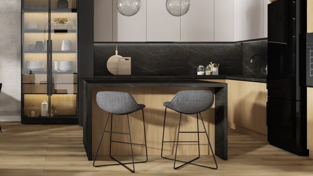 Nowoczesne blaty kuchenne z kamienia naturalnego