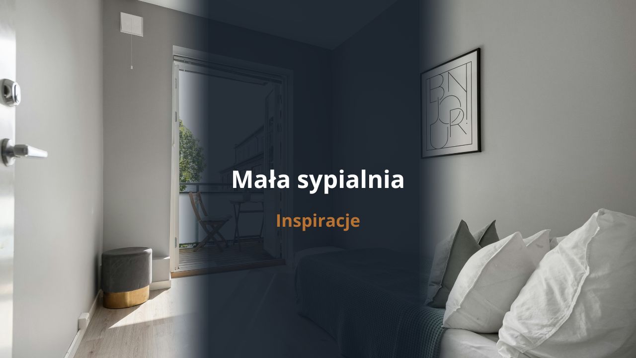 Mała sypialnia - inspiracje