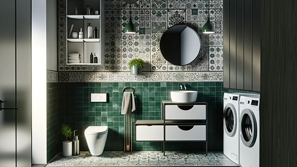 Wykorzystanie pionowych rozwiązań przechowywania, takich jak półki i szafki wiszące, pomaga maksymalizować dostępną przestrzeń.