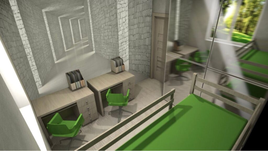 mały pokój dziecięcy w bloku - projektant wnętrz cena - AlfaStylLublin.pl