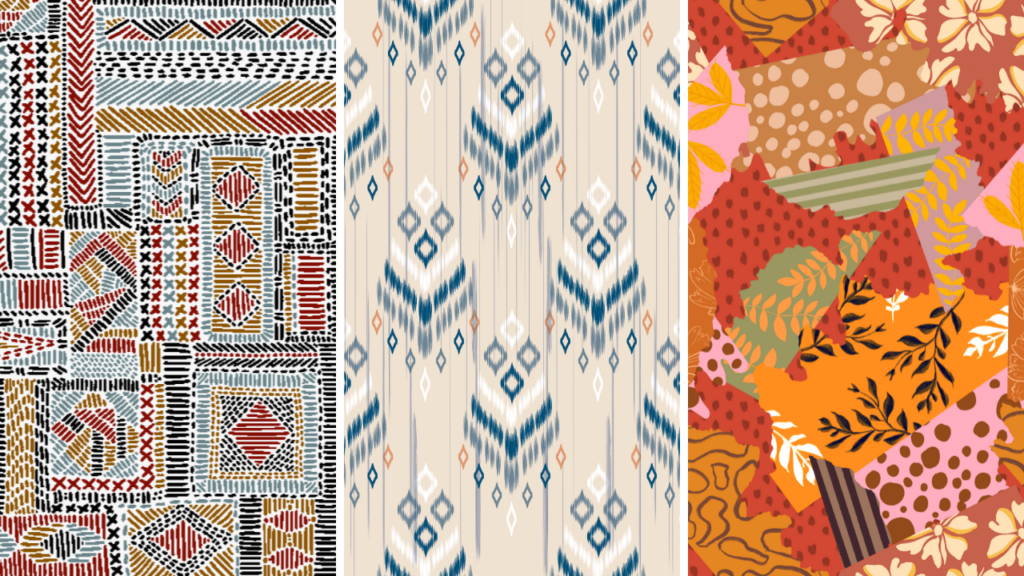 Tapety do sypialni w stylu boho - etniczne wzory i egzotyczne motywy