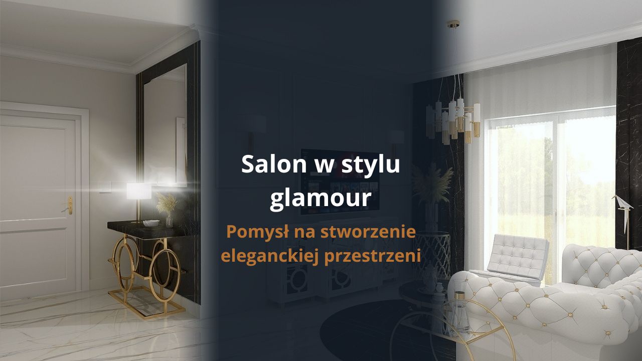 Salon w stylu glamour