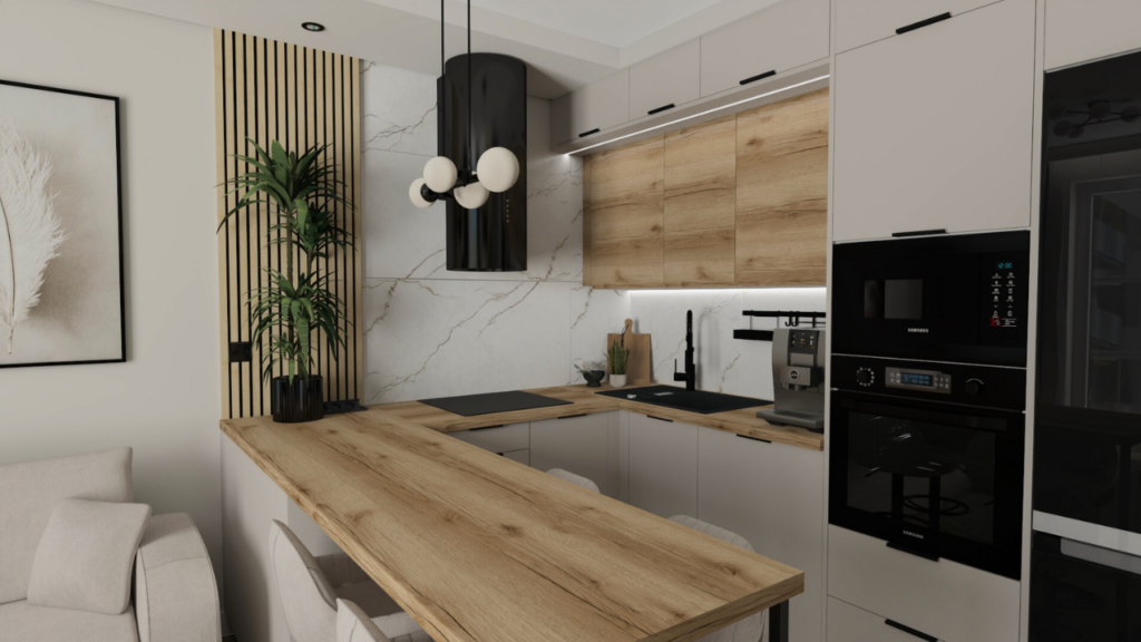 Rośliny doniczkowe w kuchni ożywiają wnętrze i wpływają na nasze samopoczucie