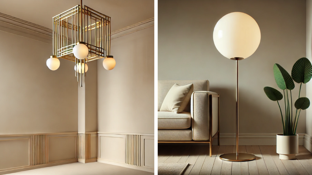 Oświetlenie w stylu Art Deco