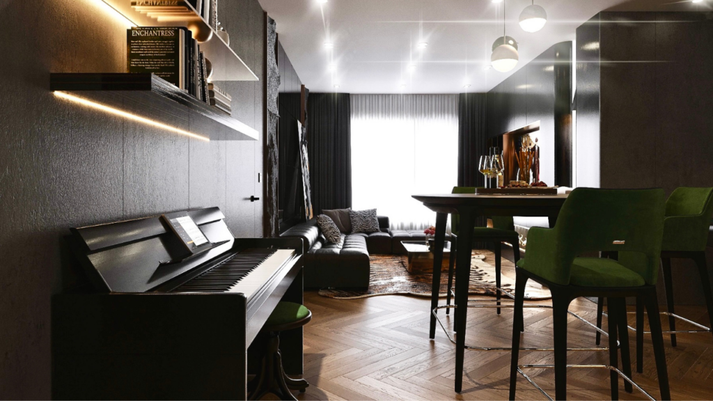 Elegancja wnętrza z parkietem w jodełkę – klasyka i ponadczasowy styl