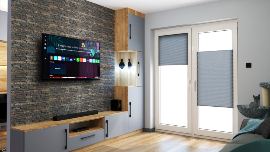 Wykończenie ściany kamieniem na ścianie to wybór dla osób, które cenią ponadczasowe materiały