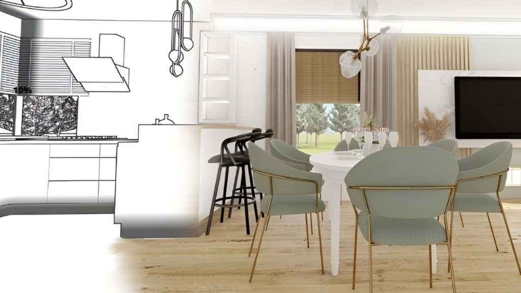 Wykończenia wnętrz – jak przekuć projekt w rzeczywistość?