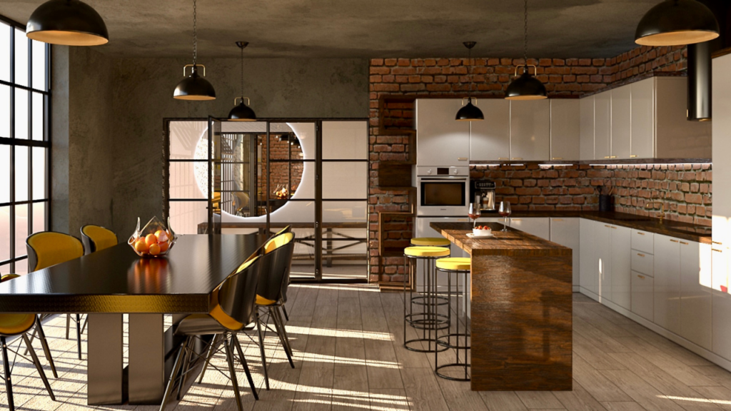 Przeszklenia z czarnymi szprosami – idealne rozwiązanie do podziału przestrzeni bez jej ograniczania