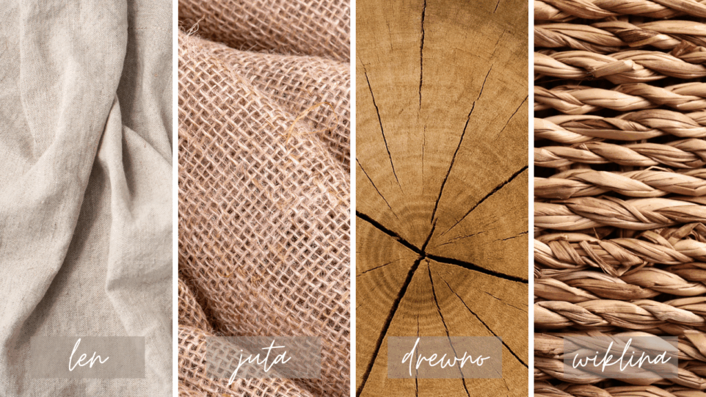 Styl boho w domu – len, juta, drewno i wiklina to kluczowe surowce tworzące ciepłe, naturalne wnętrze