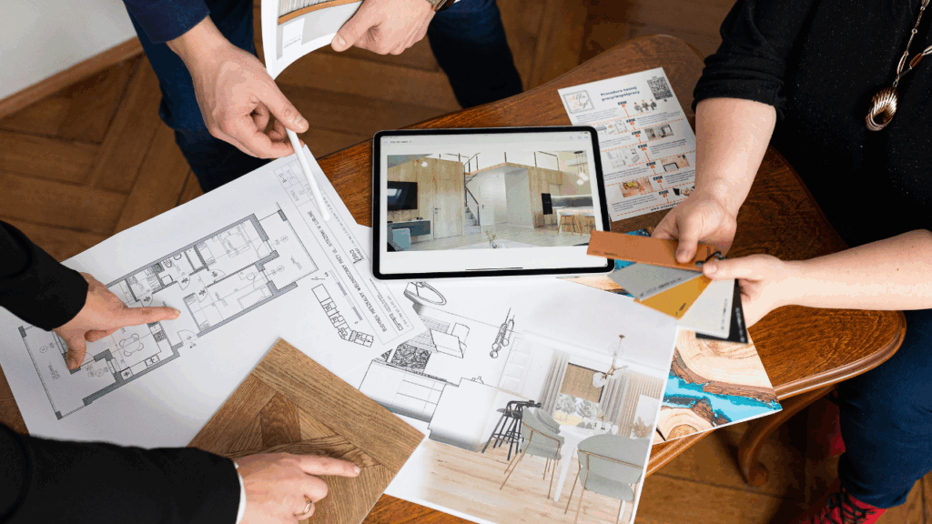 Wizualizacje wnętrz Lublin – współpraca z architektem i wybór palety kolorów na podstawie projektu 3D