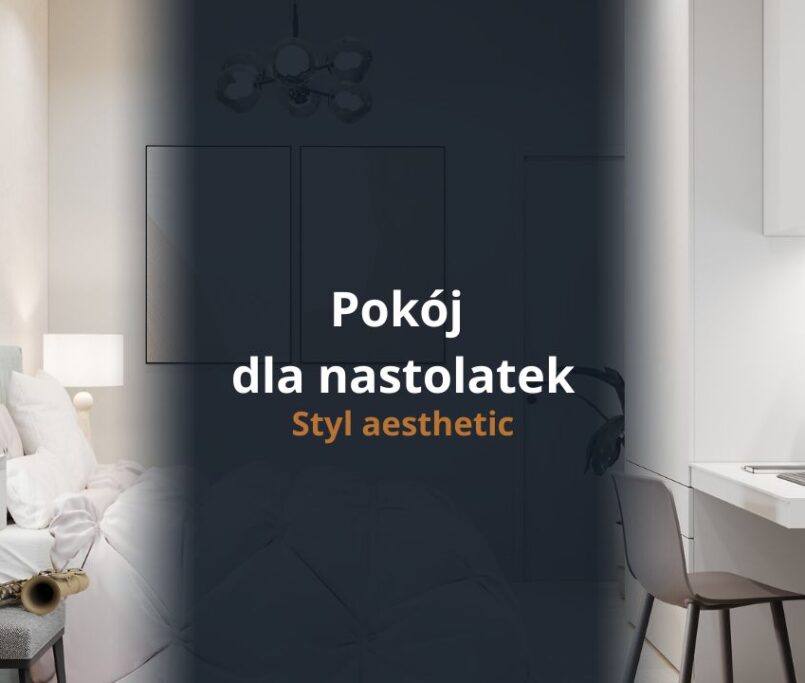 Pokój dla nastolatek w stylu aesthetic