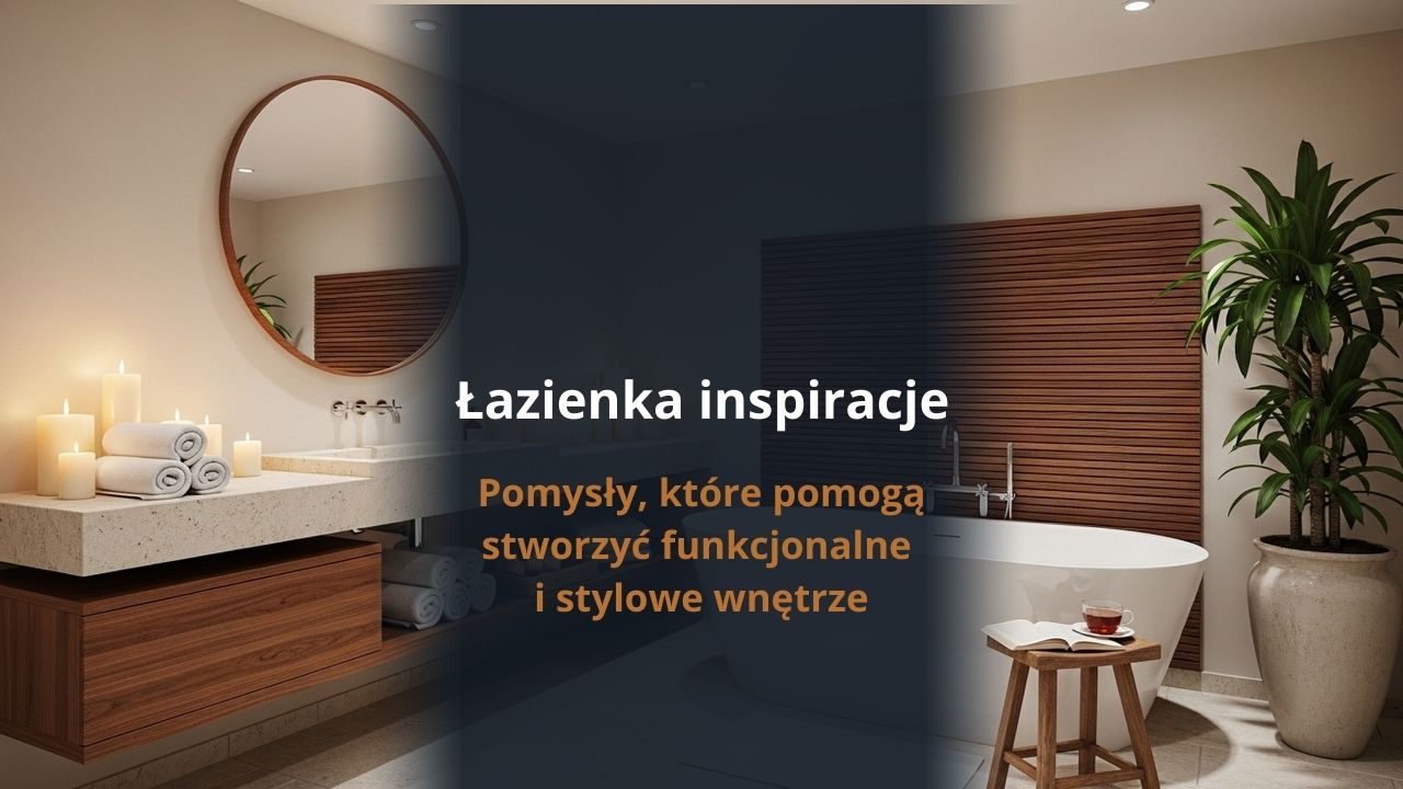Łazienka inspiracje - pomysły, które pomogą stworzyć funkcjonalne i stylowe wnętrze
