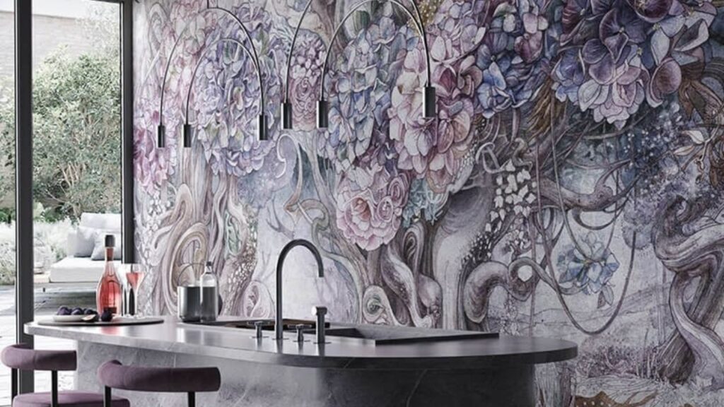 Wodoodporna tapeta do kuchni