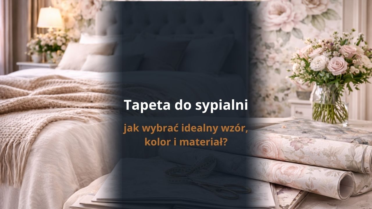 Tapeta do sypialni – jak wybrać idealny wzór, kolor i materiał?