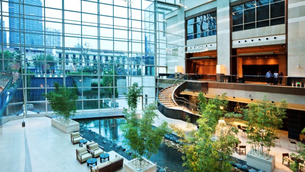 Nowoczesny hotel premium po zakończeniu budowy